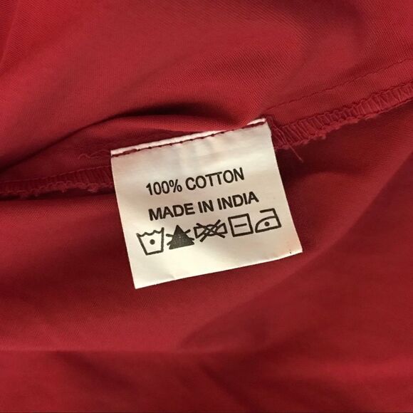 New NWOT eshakti red black cotton poplin dress s/6 - Picture 4 of 6